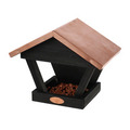 Foderhus til væg sort/kobberlook